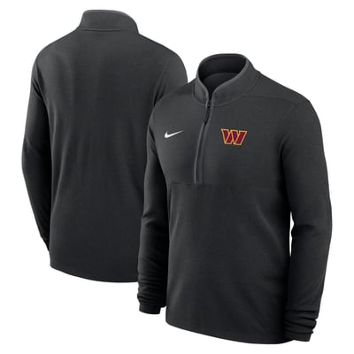 Washington Commanders Nike Primetime Victory Dri-FIT Half-Zip Pullover - Black